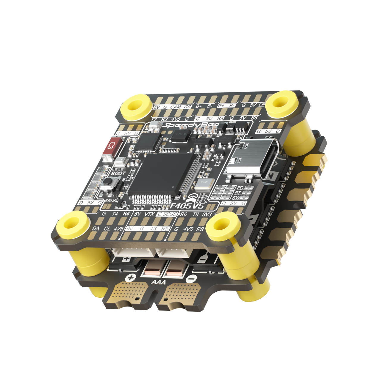Стек SpeedyBee F405 V5 Stack Standard OX32 55A Model Aircraft FC&ESC SB-F4V5-OX32-55-STACK
